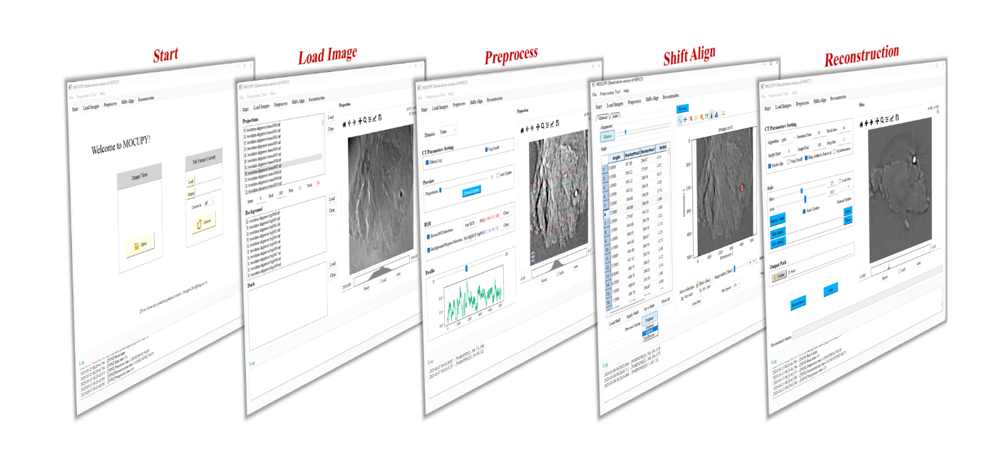 MOCUPY---CT Reconstruction Software